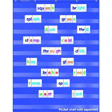 Scholastic Word Building Pocket Chart Add On Cards