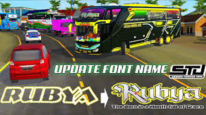 Jangan lupa untuk terus mengunjungi blog ini agar anda mendapatkan update livery terbaru lainnya. Livery Bussid Shd Tronton Ori Update Font Bus Stj Rubya Terbaru Youtube