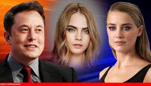 Elon musk speaks against amber heard & defends johnny depp.the case between amber heard and johnny depp is one that people all over the world are becoming. Elon Musk Denies Amber Heard Cara Delevingne Menage A Trois Wants Depp Heard Battle Over