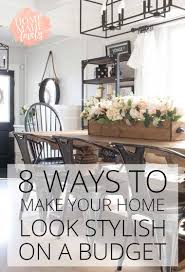 home look stylish on a budget