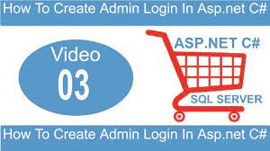 create admin login in asp net c