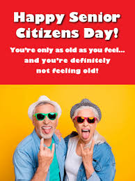Seniors have the right to reduce their taxes after age 60 and 80 if they have this card. Senior Citizens Day Cards 2021 Happy Senior Citizens Day Greetings 2021 Birthday Greeting Cards By Davia Free Ecards