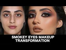 smokey eyes makeup transformation you