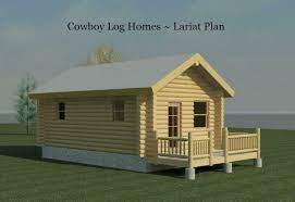 Lariat Plan 320 Sq Ft Cowboy Log Homes