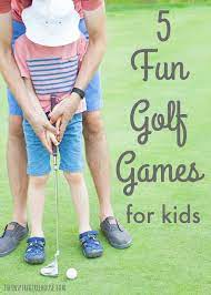 5 fun golf games for kids gross motor