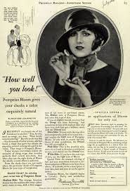 hair beauty adverts from the 1920s
