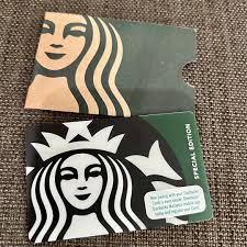 starbucks card for collection