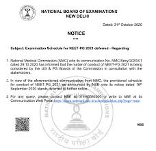 It is not an official date, if we get any. Neet Pg 2021 Postponed Check Nbe Exam Dates Application Form Details