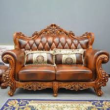 5 Seater Wooden Royal Carving Sofa Set