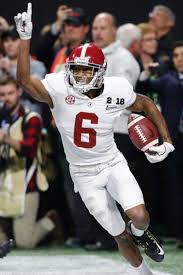 As for whether or not he deserved it. Alabama Wide Receiver Devonta Smith 6 Celebrates After Making The Game Winning Catch Of Alabama Crimson Tide Football Roll Tide Football Alabama Crimson Tide