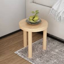450mm Nordic Natural Side Table Round
