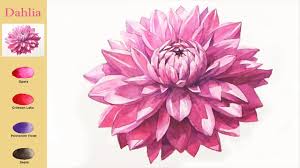 learn how to paint watercolor flowers