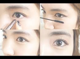 korean daily eye makeup tutorial