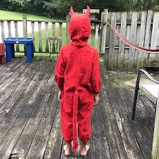 child devil satan homemade halloween