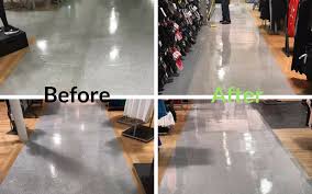 commercial wax recoats floor waxing