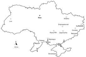 See where every language in ukraine is spoken, plus: Map Of Ukraine Showing Location Of Luhansk And Of Other Major Cities Download Scientific Diagram