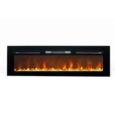 In Wall Mount Electric Fireplace