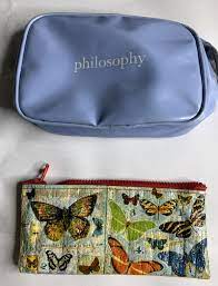 philosophy cosmetic bag erfly pouch