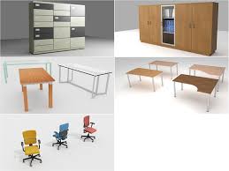 office furniture 3d model free