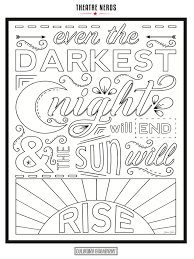 Click to view full image! Les Miserables Coloring Pages Thespian Swag