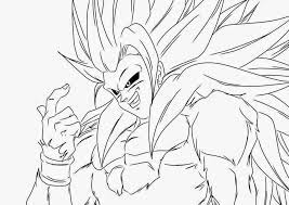 How to draw goku super saiyan ssj dragon ball z easily. Desenho De Dragon Ball Z Goku Nivel 4 Para Colorir Lifeanimes Com