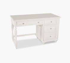 Tellina computer desk high gloss white laptop pc office desk study writing desk with drawer stainless steel frame 110x55x75cm dressing table in bedroom 4.2 out of 5 stars 4 £131.99 £ 131. Chantilly White Desk Kane S Furniture