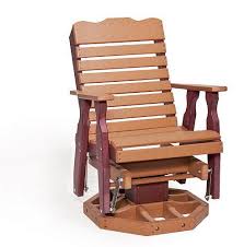 Leisure Lawns Poly Porch Glider Chair