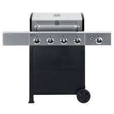 open cart propane gas bbq grill