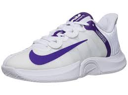 Naomi osaka started her 2021 season this week at the gippsland trophy in melbourne, where she debuted her custom nikecourt air zoom gp turbo sneakers and a simple white tennis dress. Nike Air Zoom Gp Turbo White Purple Grey Wom Shoe