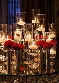 red white and gold wedding