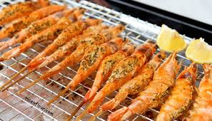 garlic er grilled prawns recipe