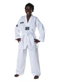Taekwondo Dobok Dax Vision White Lapel Dax Sports