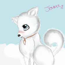 11 best silver black hair anime people images anime. Anime Me As An Arctic Wolf By Jemmanime On Deviantart