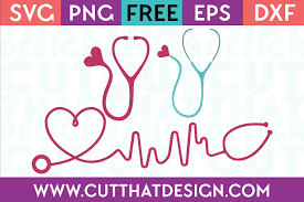 Free do not give up svg file. Free Svg Files Nurse Stethoscope Heartbeat Design Set Cut That Design