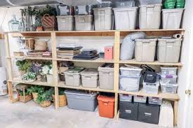 organize a storage room