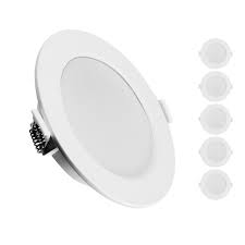 kingso 6pcs pack led recessed ceiling