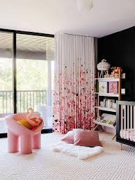 pink two tone walls design ideas