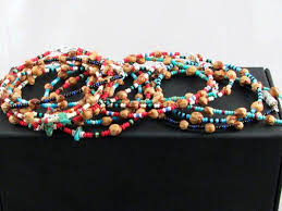 ghost bead bracelet navajo beaded