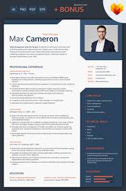 Lebenslauf Vorlage Namens Max Cameron Sales Manager 66438