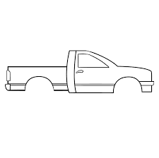 Supercar or truck, pickup or minivan, mercedes or bmw and etc. How To Draw A Truck Really Easy Drawing Tutorial