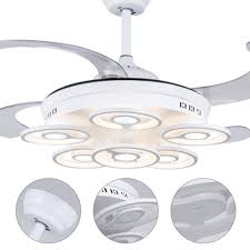 Led Ceiling Fan With Light 42 Inch 52 Inch Remote Control Ac Dc Modern Minimalist Living Room Dining Room 110v 220v Fan Lamp Aliexpress Com Imall Com