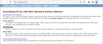 webviewer asp net activereports 17