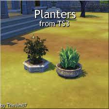 Mod The Sims Planters From Ts3