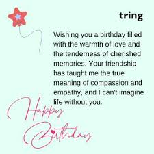 touching birthday wishes es