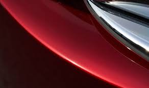 Red Metallic Paint Coating Car