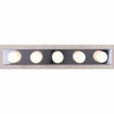 5 Light Bathroom Vanity Light Bar Polished Chrome Light Strip 748066310250 Ebay