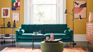 fabulous rene four seater velvet sofa