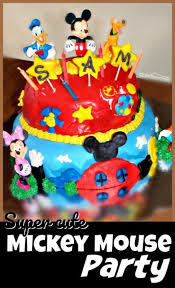 mickey mouse birthday party
