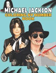 Coloring pages of michael jackson. Michael Jackson Color By Number Book Stress Relief Satisfying Coloring Book For Michael Jackson Fans Easy And Relaxing Designs Michael Jackson Fun Activity Book Michael Jackson 9798675897384 Amazon Com Books