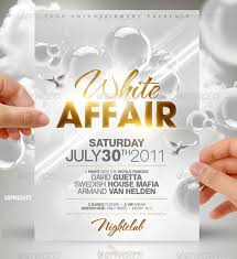 20 All White Party Flyer Template Psd Images All White